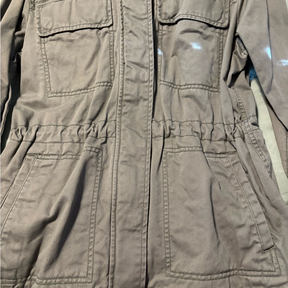 Gap Grayish Green Utility Jacket - image 2